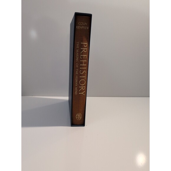 Prehistory: Making of the Human Mind – Colin Renfrew – Folio Society HC - Picture 10 of 10